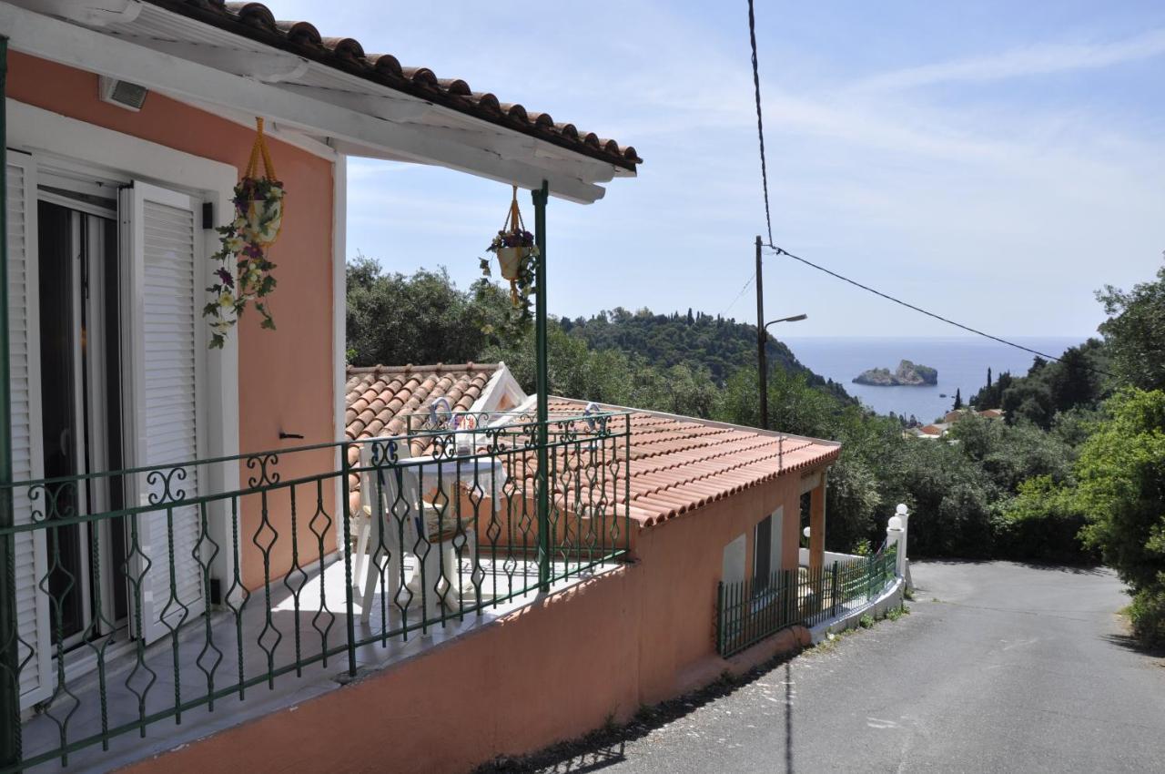 Eftyxia Apartments Paleokastritsa Luaran gambar